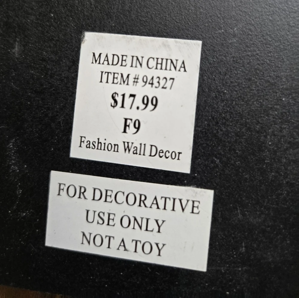 Movie Film Wall Decor - Black Grey Set 2 Size 13